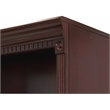Martin Furniture Huntington Club 6 Shelf Wood Bookcase Cherry