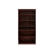 Martin Furniture Huntington Club 6-Shelf Wood Bookcase in Vibrant Cherry