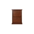 Martin Furniture Huntington Transitional Oxford 2 Drawer Wood File Cabinet - Oak