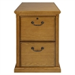 Martin Furniture Huntington Oxford 2 Drawer Wood File Cabinet Natural