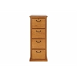 Martin Furniture Huntington Oxford 4 Drawer Wood File Cabinet Natural
