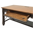Martin Furniture Hartford Wood Writing Desk Writing Table Office Desk Black