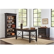 Martin Furniture Hartford Wood Writing Desk Writing Table Office Desk Black