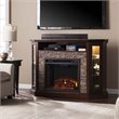 SEI Furniture Redden Corner Electric Fireplace TV Stand