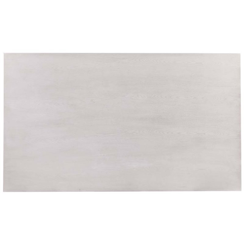 SEI Furniture Cardwell Farmhouse Dining Table in White