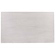 SEI Furniture Cardwell Farmhouse Dining Table in White