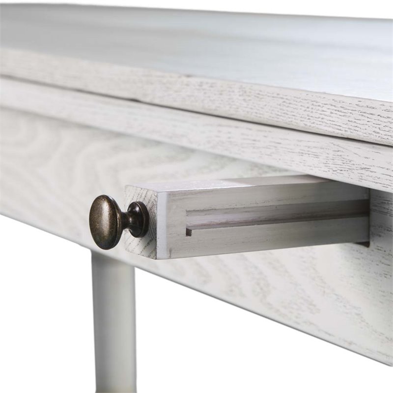 SEI Furniture Edenderry Farmhouse Folding Console Dining Table