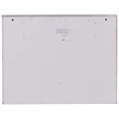 SEI Furniture Wall Mount Folding Floating Desk in White