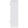 SEI Furniture Wall Mount Folding Floating Desk in White
