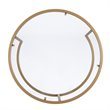 SEI Furniture Evelyn 2 Piece Nesting Cocktail Table Set in Gold