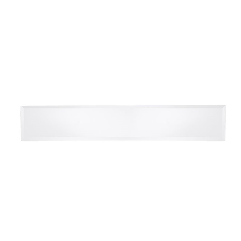 SEI Furniture Darrin Narrow Mirror Top Console Table in Gold