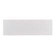 SEI Furniture Highgate Faux Marble Electric Fireplace TV Stand in White