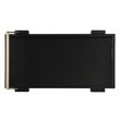 Holly and Martin Zhori Mid Century Modern Bar Cart in Black
