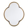 Holly and Martin Willis Geometric Wall Mirror in Gold