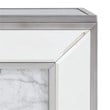 SEI Furniture Trandling Mirrored Color Changing Electric Fireplace