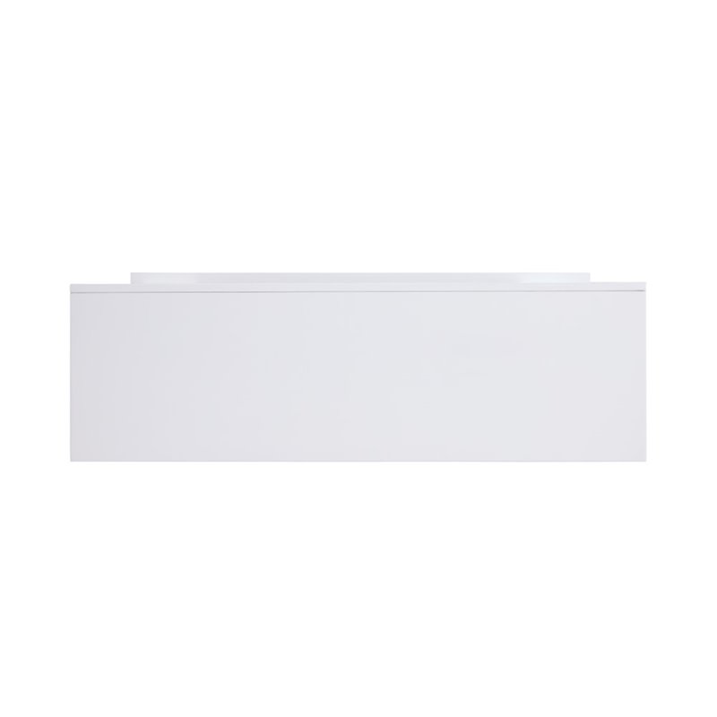 SEI Furniture Lirrington Stainless Steel Electric Fireplace in Gray