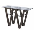 SEI Furniture Garrinston Reclaimed Wood Console Table in Brown