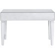 SEI Furniture Darien Glam Mirrored Writing Desk in Silver