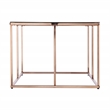 Southern Enterprises Nicholance Tempered Glass-Top Cocktail Table in Champagne