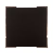 Holly & Martin Barcia Wood and Iron  Side Table in Black
