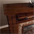 SEI Furniture Highgate Engineered Wood Electric Smart Media Fireplace in Maple