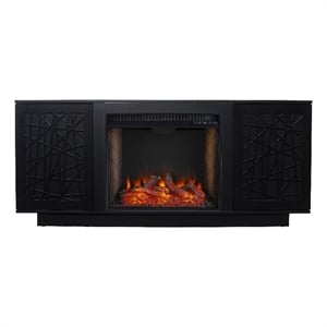 Delgrave Smart Fireplace with  Media Storage