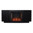 Delgrave Smart Fireplace with  Media Storage