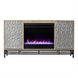 SEI Furniture Hollesborne Color Changing Fireplace with  Media Storage