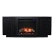 Delgrave Touch Screen Electric Media Fireplace with  Storage