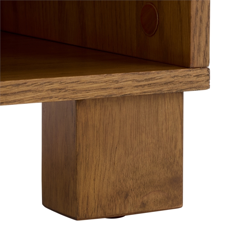 Southern Enterprises Himanshu Wood Nightstand in Oak
