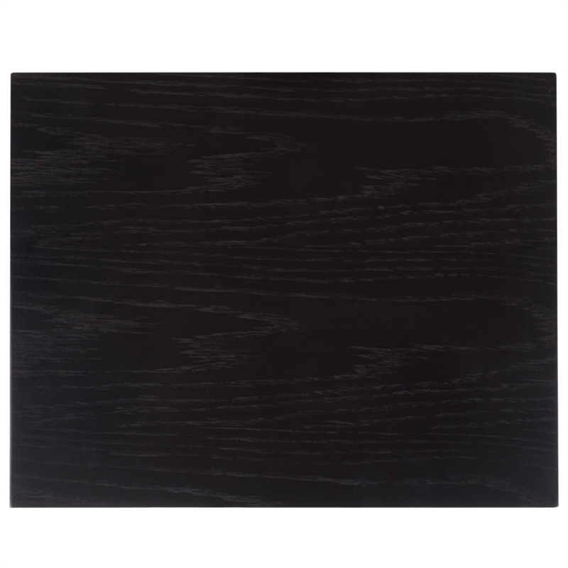 Southern Enterprises Himanshu Wood Nightstand in Black