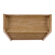 Southern Enterprises Amanda Wood 5 Tier Bookcase in Natural