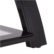 Southern Enterprises Aiden Iron and Glass 3 In 1 Panel TV Stand in Black
