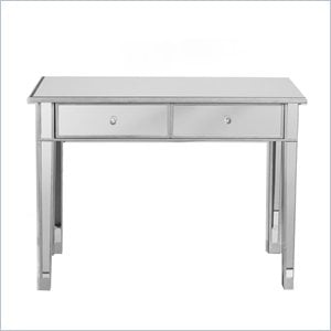 SEI Furniture Mirage Mirrored 2-Drawer Console Table