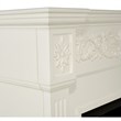 Holly & Martin Huntington Electric Fireplace in Ivory