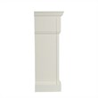 Holly & Martin Huntington Electric Fireplace in Ivory
