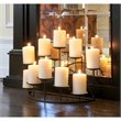 SEI Furniture Preston Metal 10-Candle Holder Candelabra Stand in Matte Black