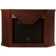 SEI Furniture Ponoma Convertible Electric Fireplace Cherry