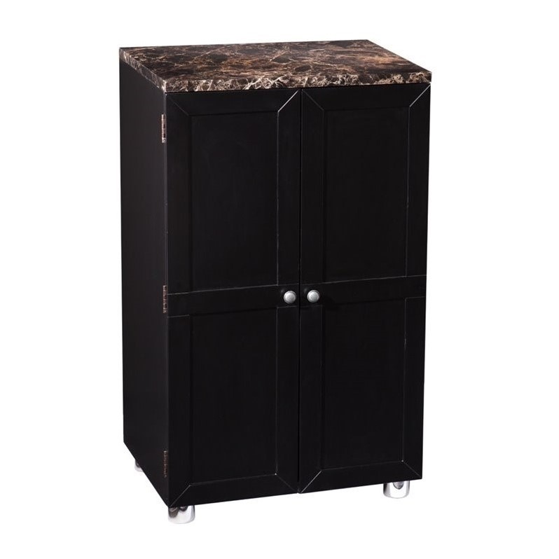 SEI Furniture Cape Town Home Bar Cabinet in Black