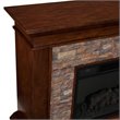 SEI Furniture Canyon Heights Electric Fireplace in Maple