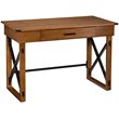 SEI Furniture Canton Height Adjustable Desk in Glazed Pine