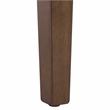 Southern Enterprises Amila Wood 1 Drawer Desk in Brown