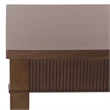 Southern Enterprises Amila Wood 1 Drawer Desk in Brown