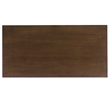 Southern Enterprises Amila Wood 1 Drawer Desk in Brown