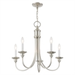 Livex Lighting Cranford Chandelier in Brushed Nickel