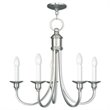 Livex Lighting Cranford Chandelier in Brushed Nickel