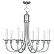 Livex Lighting Cranford Chandelier in Brushed Nickel