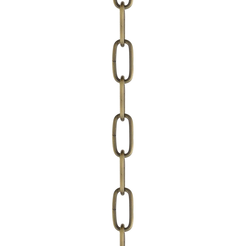 Livex Lighting Accessories Antique Brass 3' Heavy Duty Decorative Chain