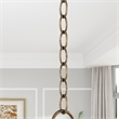 Livex Lighting Accessories Antique Silver Leaf 3' Heavy Duty Decorative Chain