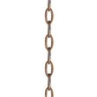 Livex Lighting Accessories Antique Gold Leaf 12' X Heavy Duty Decorative Chain